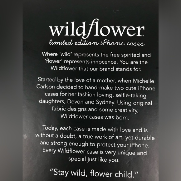 NIB Wildflower Limited Edition iPhone 15 Pro Max Case. - Picture 6 of 6
